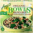 Amy's Bowls brown Rice, Black Eyed Peas & Veggies