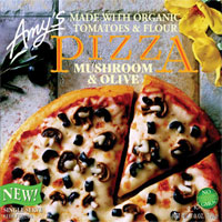 Amy's Single Serve Mushroom & Olive Pizza