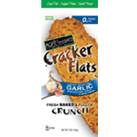 Aunt Gussies Spelt Cracker Flats Garlic  