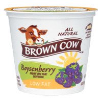 Brown Cow  Low Fat  Boysenberry