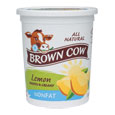 Brown Cow  Nonfat  Lemon Quart