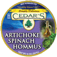 Cedars Artichoke Spinach Hommus