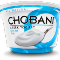 Chobani Plain 0% Greek Yogurt