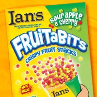 Ian's Natural Foods Sour Apple & Cherry FruitaBits Crispy Fruit Snacks