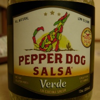 Pepper Dog Salsa Verde