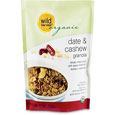 Wild Harvest Organic date & cashew granola