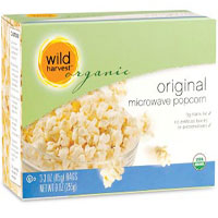 Wild Harvest Organic original microwave popcorn