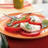 Mozzarella and Tomato Spring Salad